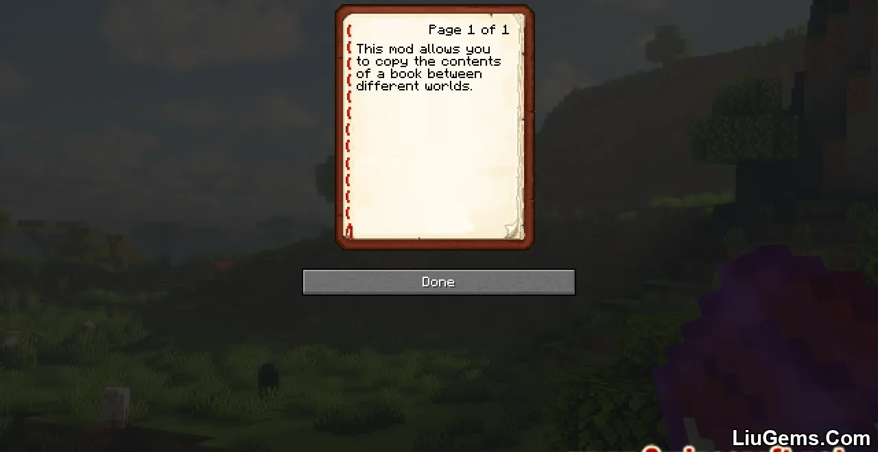 Book Copy Mod Screenshot 06 Book Copy Mod Screenshot 06