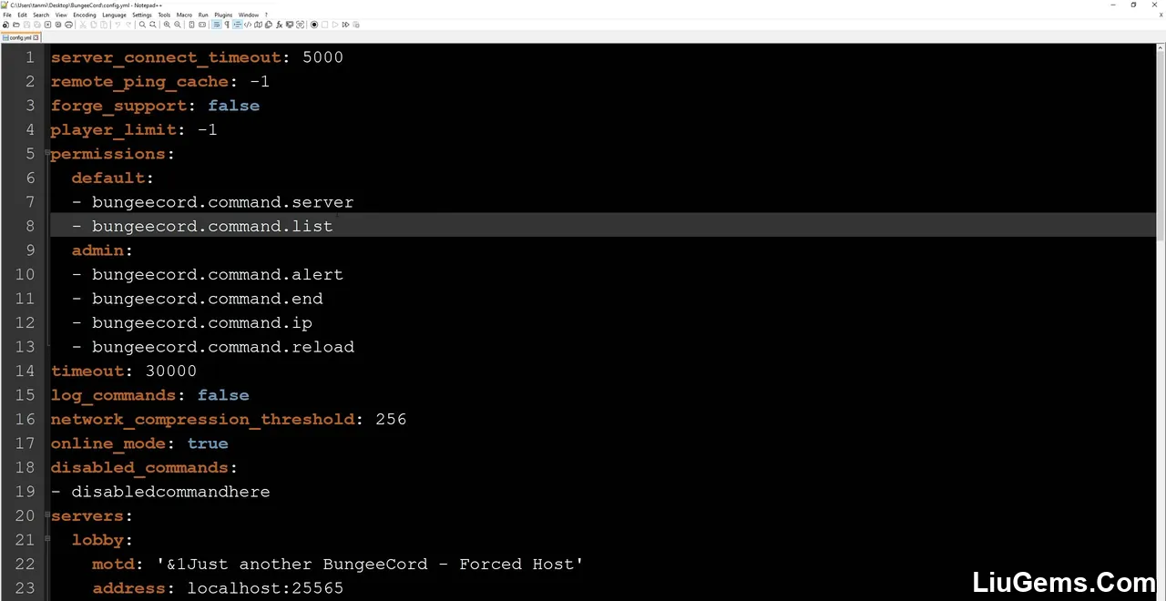 Bungeecord Plugin Screenshots 7 Bungeecord Plugin Screenshots 7