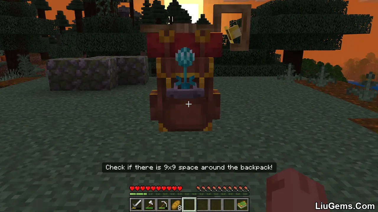 Camping Backpack Addon Mcpe 2 Camping Backpack Addon Mcpe 2