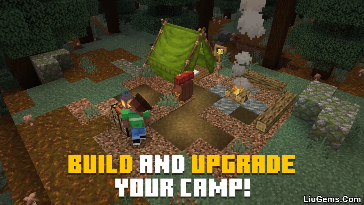 Camping Backpack Addon Mcpe 4 Camping Backpack Addon Mcpe 4