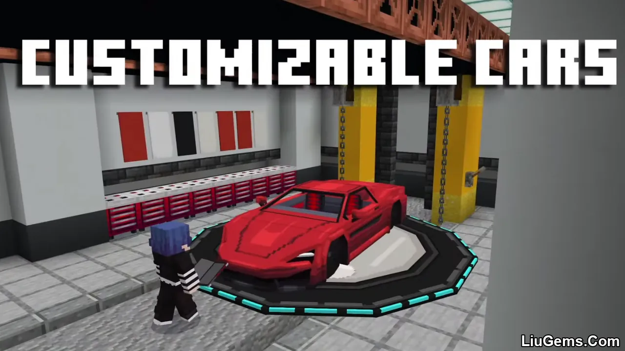 Cars Addon Mcpe Thumbnail Cars Addon Mcpe Thumbnail