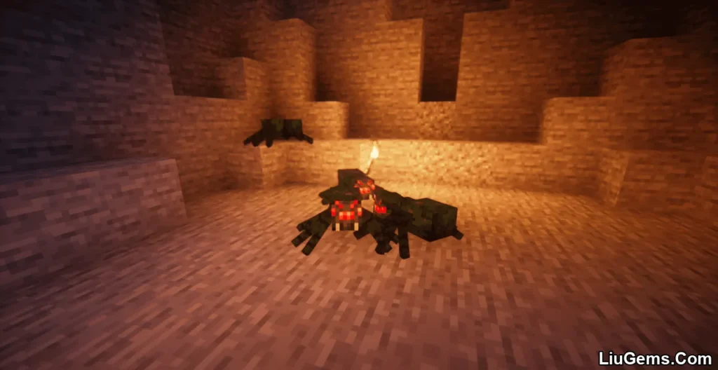 Cave Spider Spawn Mod Screenshot 01