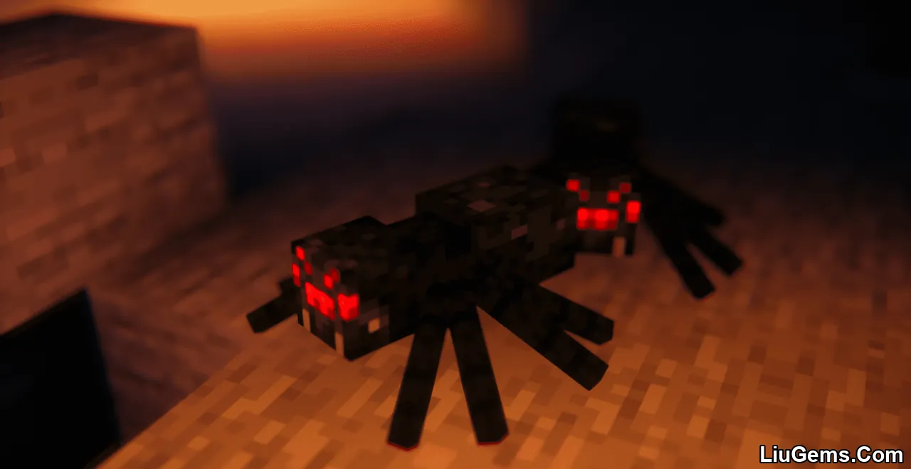 Cave Spider Spawn Mod Screenshot 03 Cave Spider Spawn Mod Screenshot 03