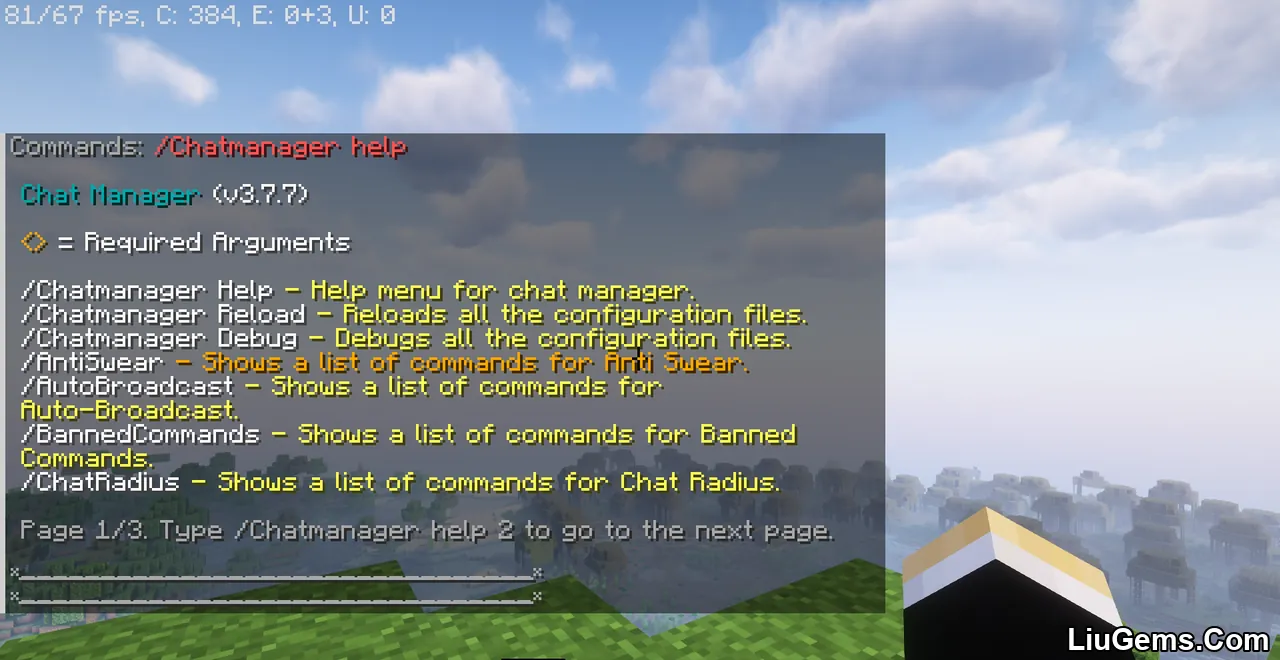 Chat Manager Plugin Screenshot 07 Chat Manager Plugin Screenshot 07