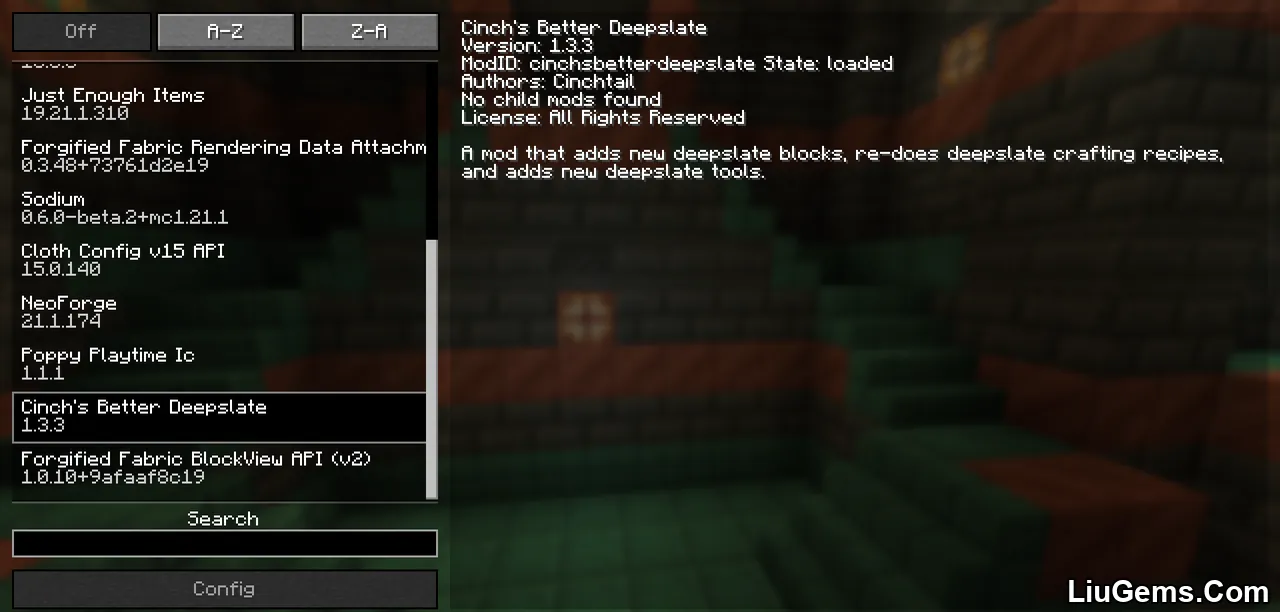 Cinchs Better Deepslate Mod Screenshots 1 Cinchs Better Deepslate Mod Screenshots 1