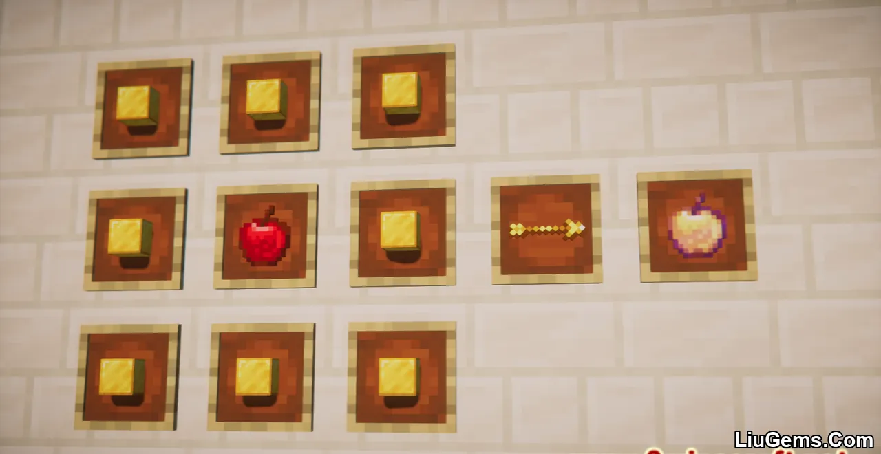 Classic Enchanted Golden Apple Crafting Mod Screenshot 03 Classic Enchanted Golden Apple Crafting Mod Screenshot 03