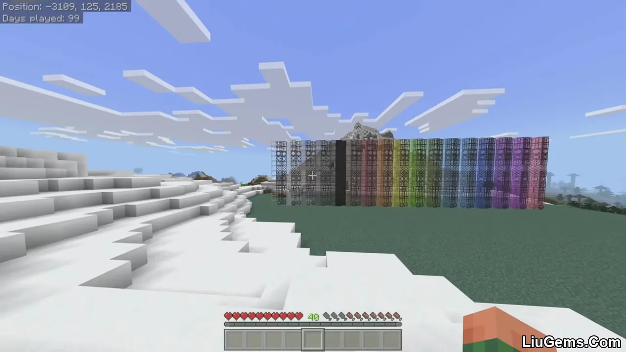 Colorful Glass Addon Mcpe 4 Colorful Glass Addon Mcpe 4