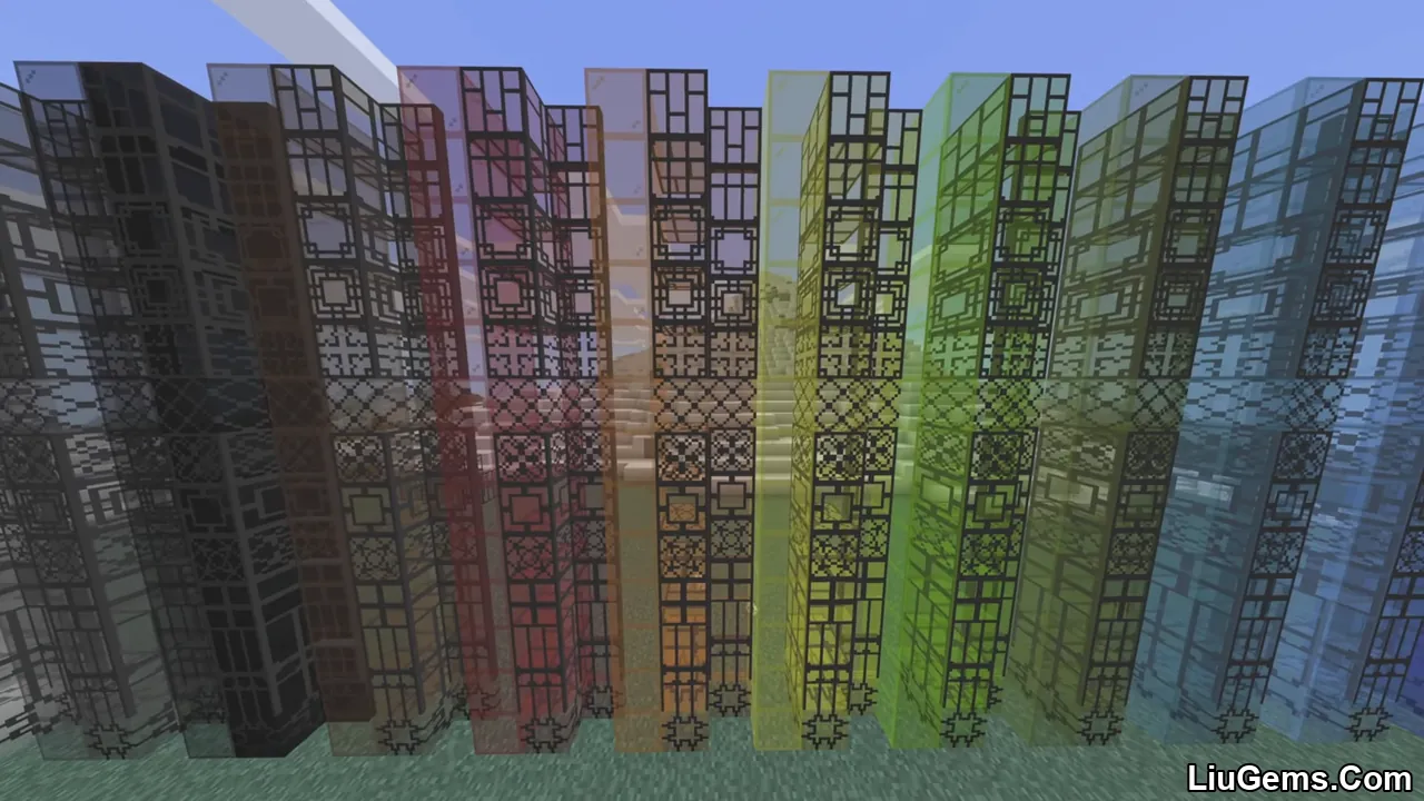 Colorful Glass Addon Mcpe 5 Colorful Glass Addon Mcpe 5