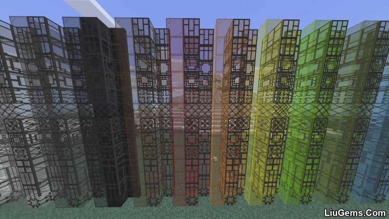Colorful Glass Addon Mcpe 6 Colorful Glass Addon Mcpe 6