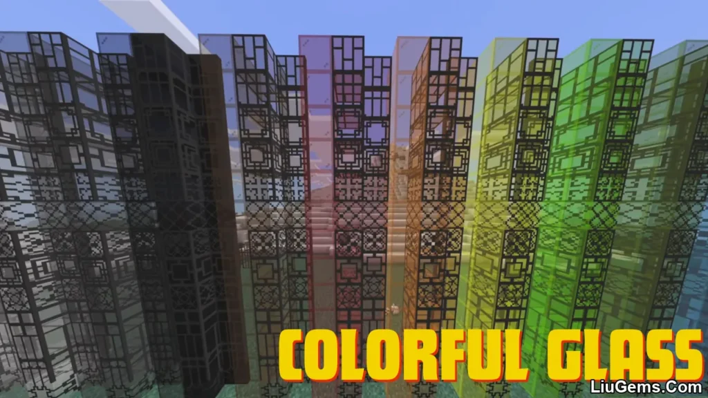 Colorful Glass Addon Mcpe Thumbnail