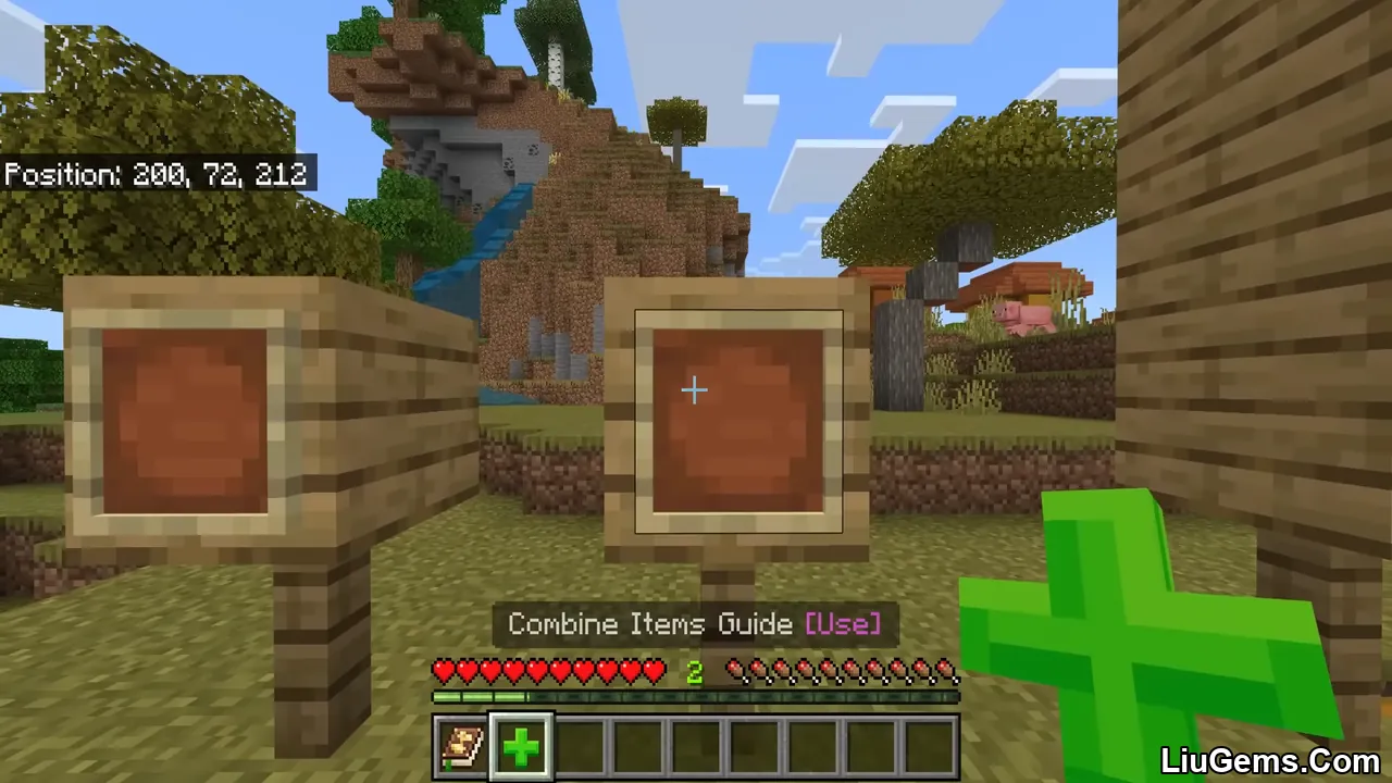 Combine Items Addon Mcpe 1 Combine Items Addon Mcpe 1