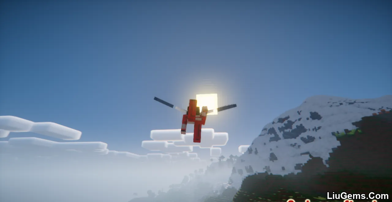 Craftable Elytra Mod Screenshot 03 Craftable Elytra Mod Screenshot 03