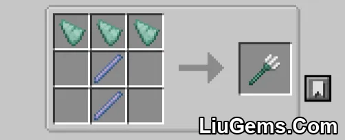 Craftable Trident Mod Crafting Recipes 01 Craftable Trident Mod Crafting Recipes 01