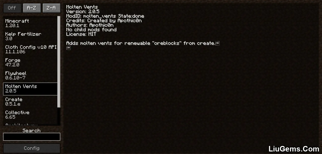 Create Molten Vents Mod Screenshots 1 Create Molten Vents Mod Screenshots 1