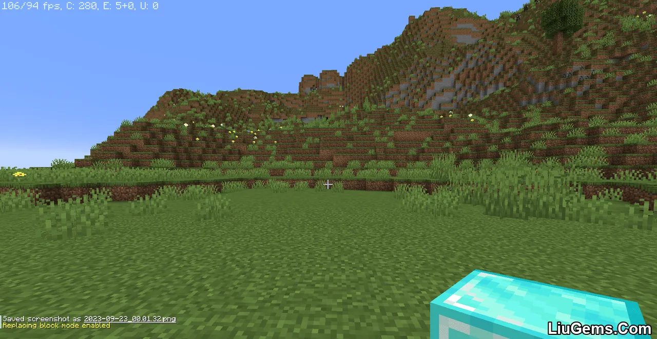 Creative Block Replacer Mod Screenshot 01 Creative Block Replacer Mod Screenshot 01