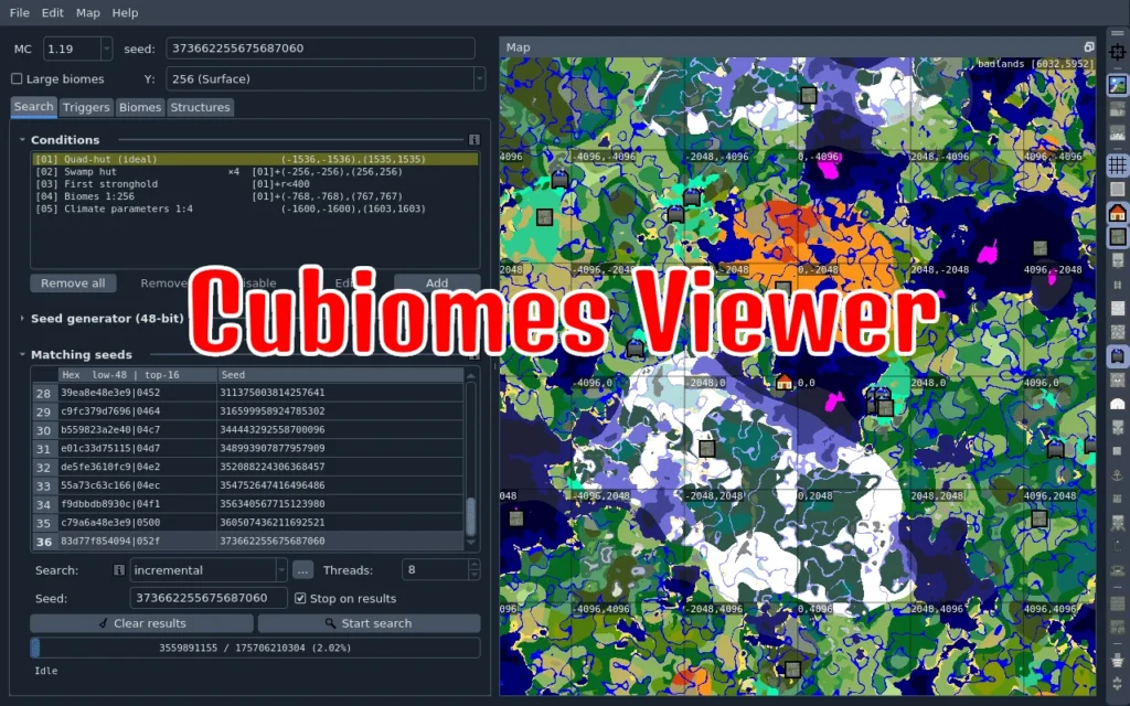 Cubiomes Viewer