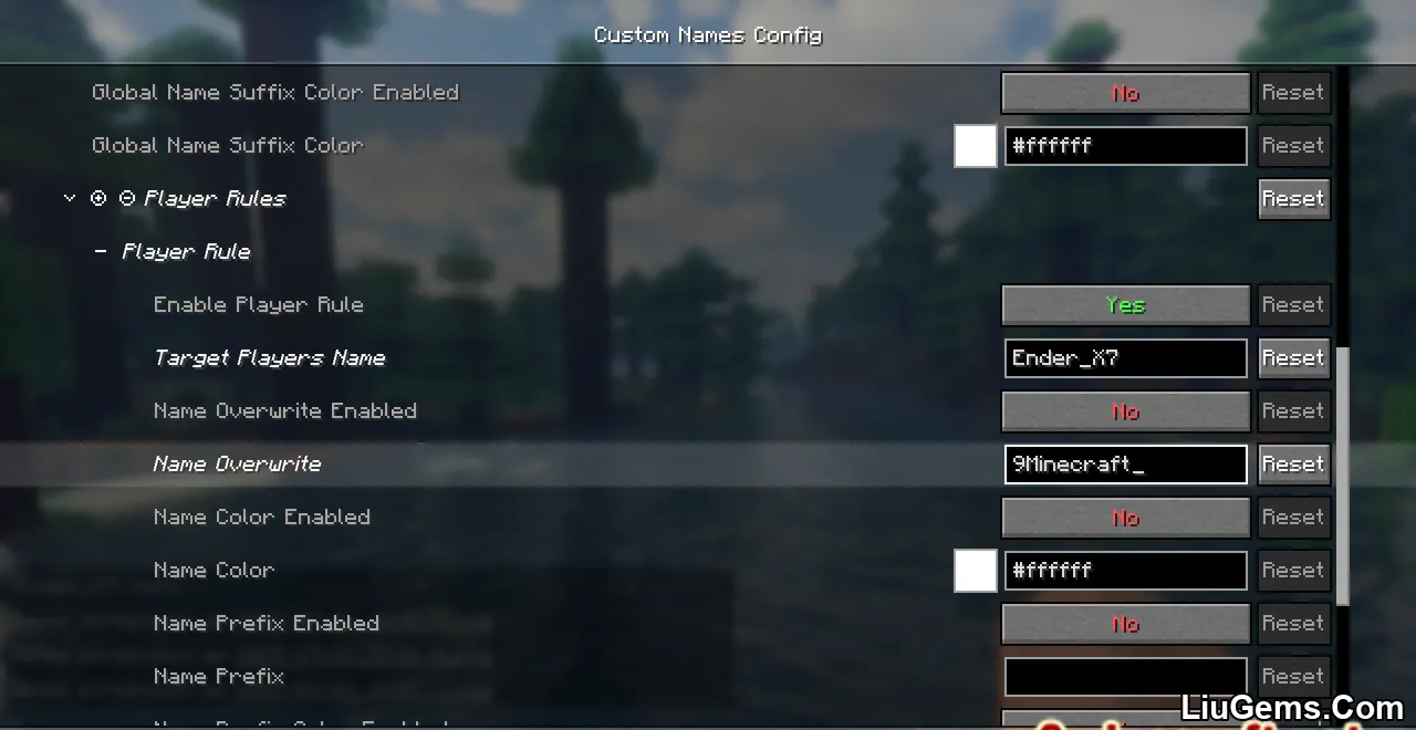 Custom Names Mod Screenshot 04 Custom Names Mod Screenshot 04