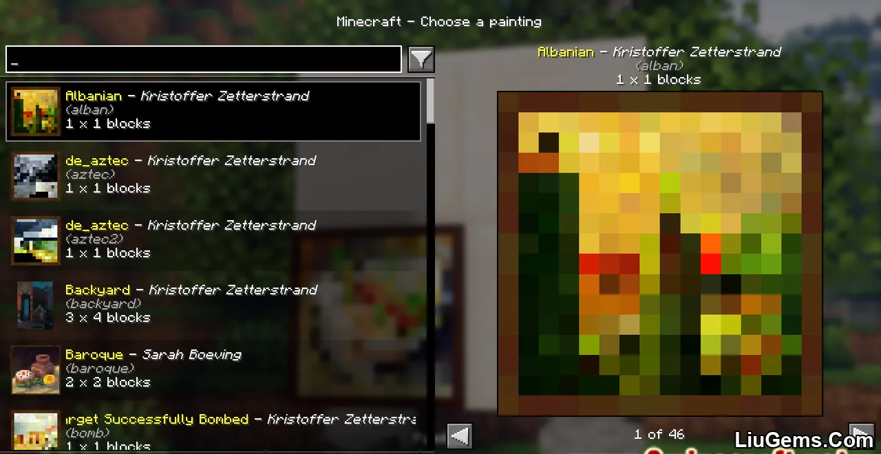Custom Paintings Mod Screenshot 03 Custom Paintings Mod Screenshot 03