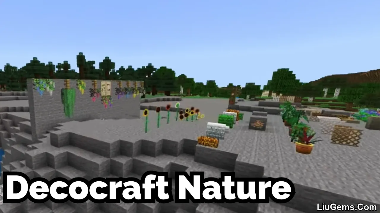 Decocraft Nature Addon Mcpe Thumbnail Decocraft Nature Addon Mcpe Thumbnail