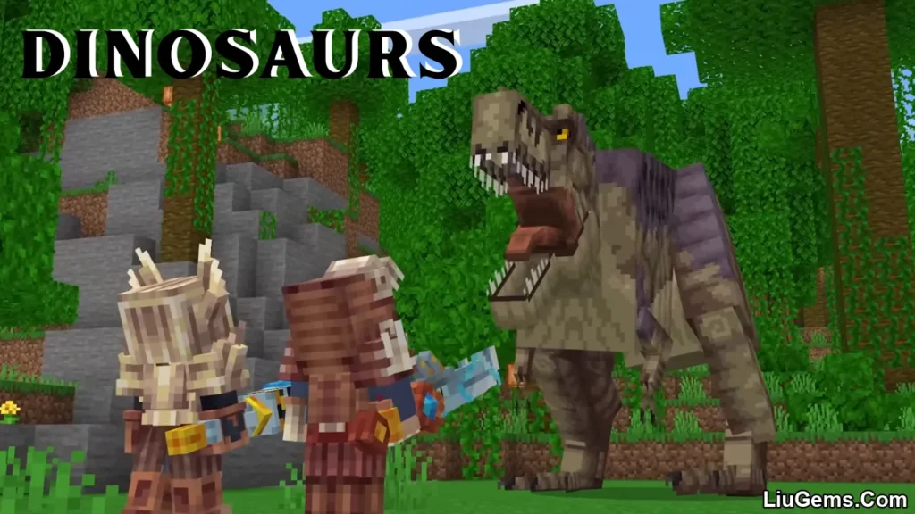 Dinosaurs Addon Mcpe Thumbnail 1