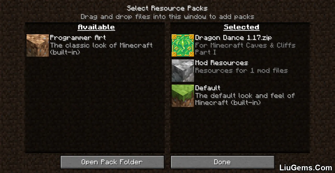 Dragon Dance Renaissance Resource Pack Screenshots 01 Dragon Dance Renaissance Resource Pack Screenshots 01