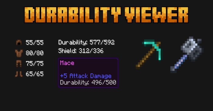 Durability Viewer Addon