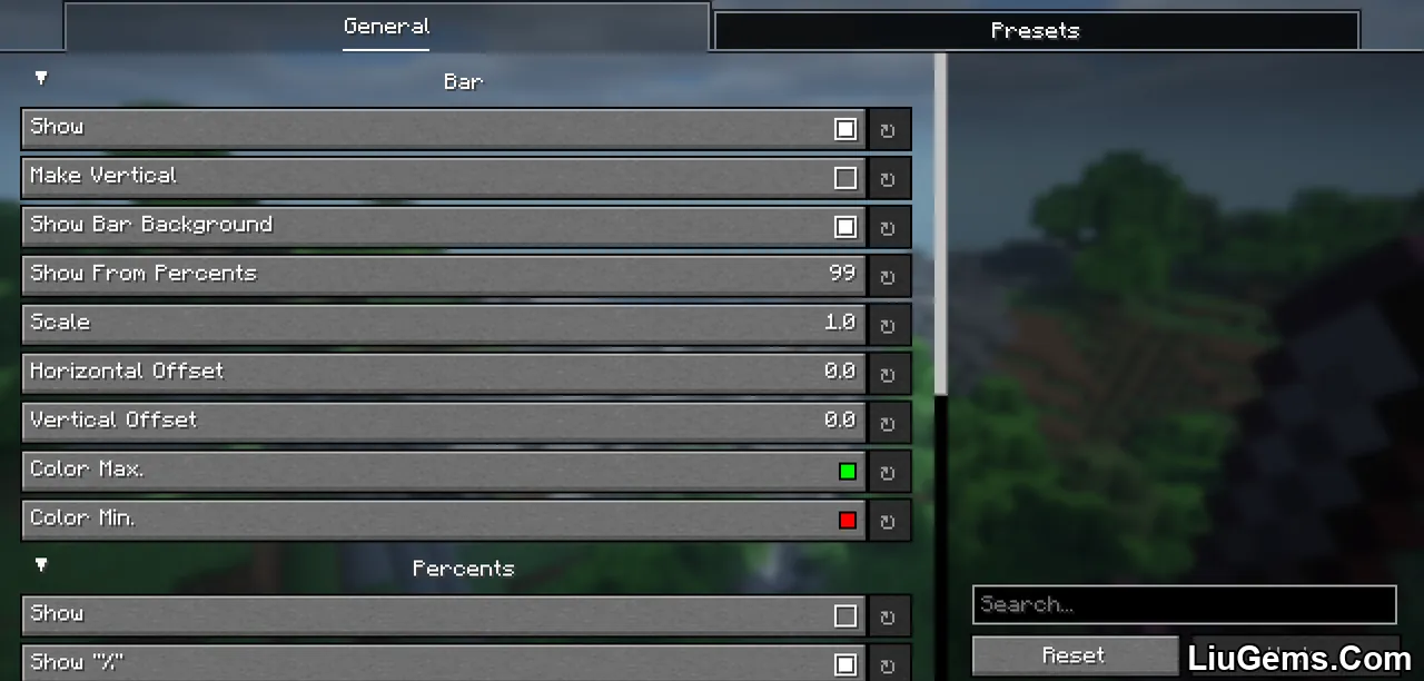 Durability Visibility Options Mod Screenshots 2 Durability Visibility Options Mod Screenshots 2