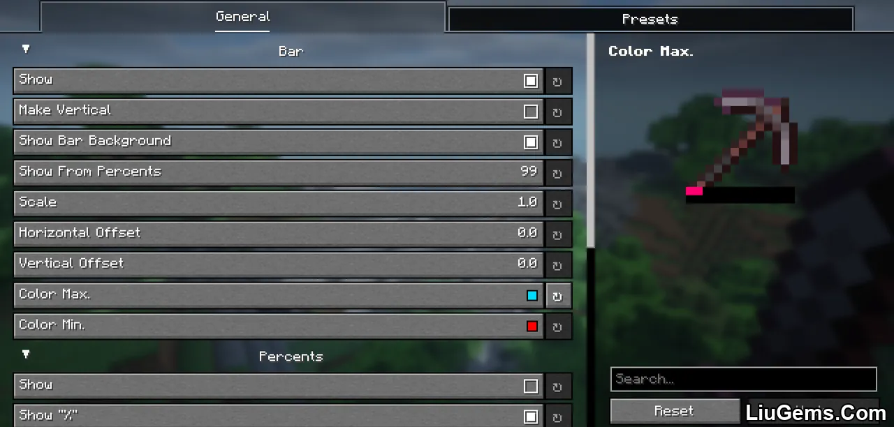 Durability Visibility Options Mod Screenshots 4 Durability Visibility Options Mod Screenshots 4