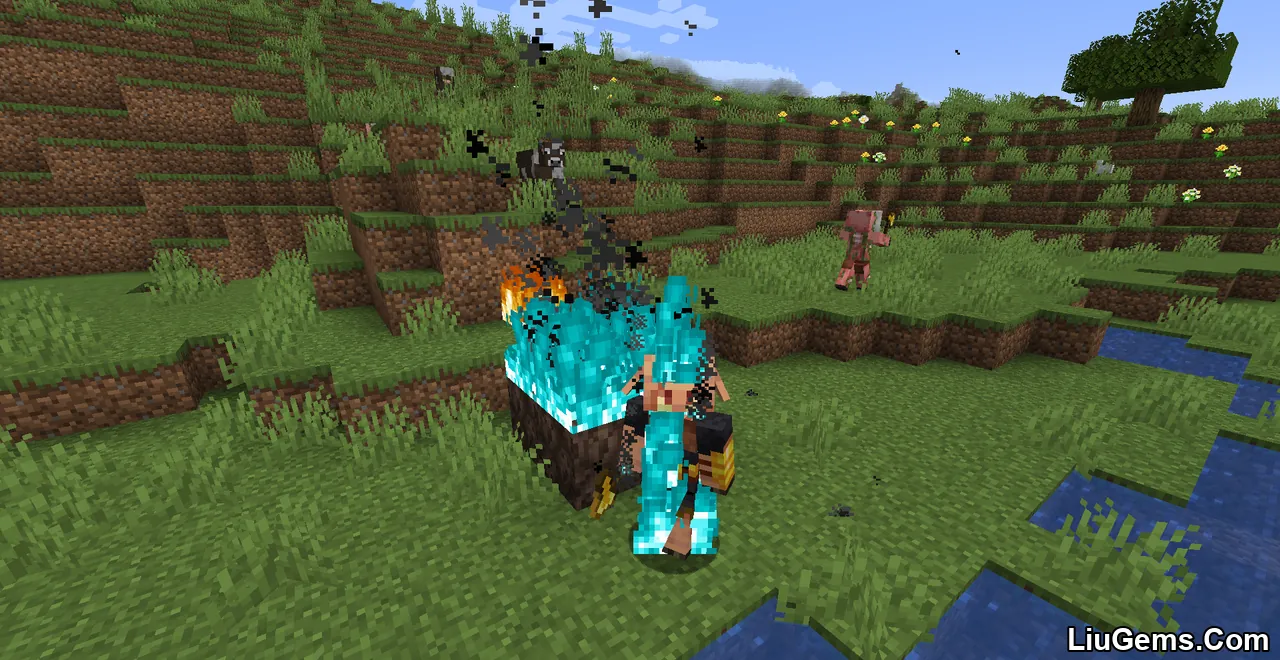 Dyed Flames Mod Screenshot 02 Dyed Flames Mod Screenshot 02