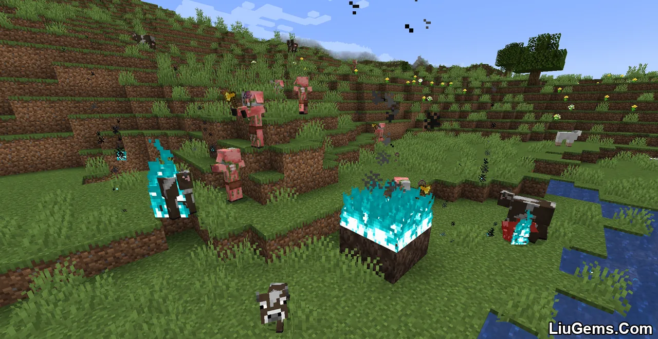 Dyed Flames Mod Screenshot 04 Dyed Flames Mod Screenshot 04