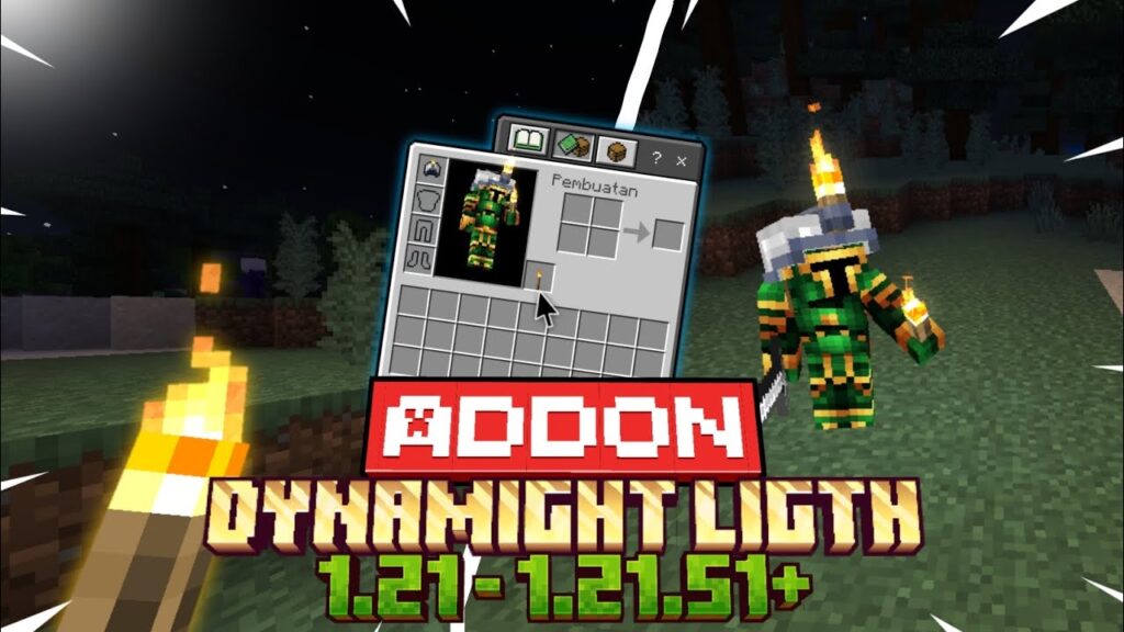 Dynamic Lighting with Torches Texture Pack