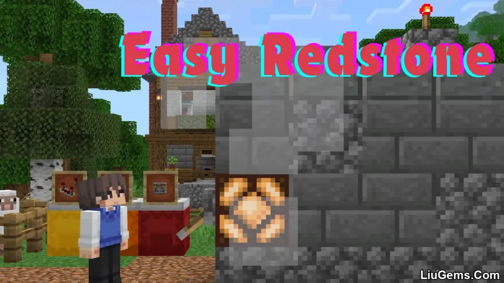 Easy Redstone Addon Mcpe Thumbnail