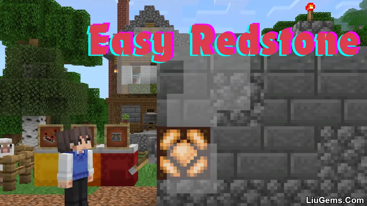Easy Redstone Addon Mcpe Thumbnail Easy Redstone Addon Mcpe Thumbnail