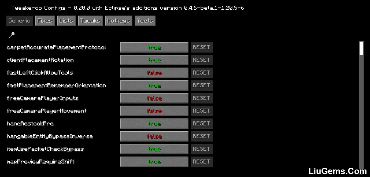 Eclipses Tweakeroo Additions Mod Screenshots 2 Eclipses Tweakeroo Additions Mod Screenshots 2