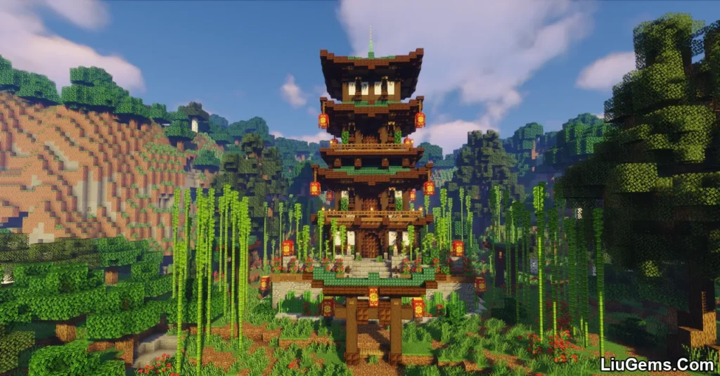 Elegant Japanese Pagoda Screenshots 1