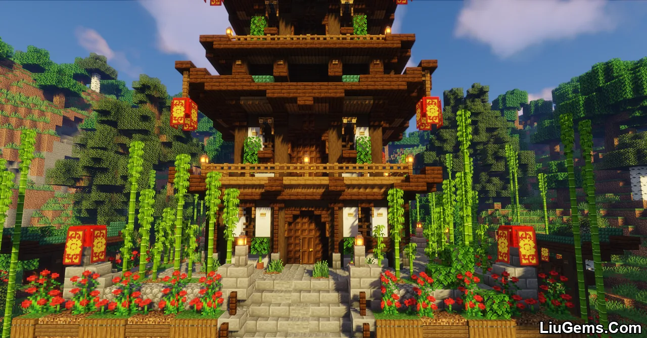 Elegant Japanese Pagoda Screenshots 4 Elegant Japanese Pagoda Screenshots 4