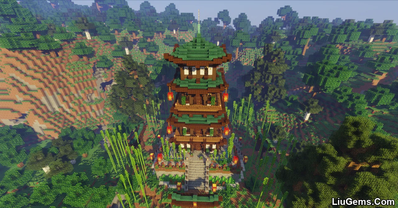 Elegant Japanese Pagoda Screenshots 5 Elegant Japanese Pagoda Screenshots 5