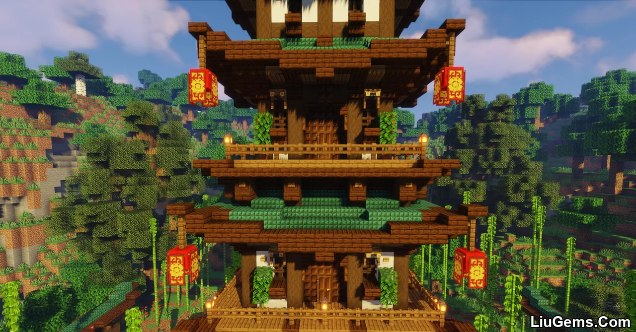 Elegant Japanese Pagoda Screenshots 8 Elegant Japanese Pagoda Screenshots 8