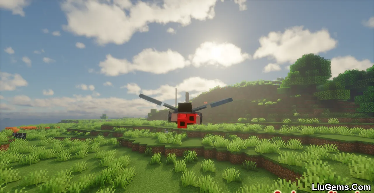 Elytra Chestplate Mod Screenshot 05 Elytra Chestplate Mod Screenshot 05