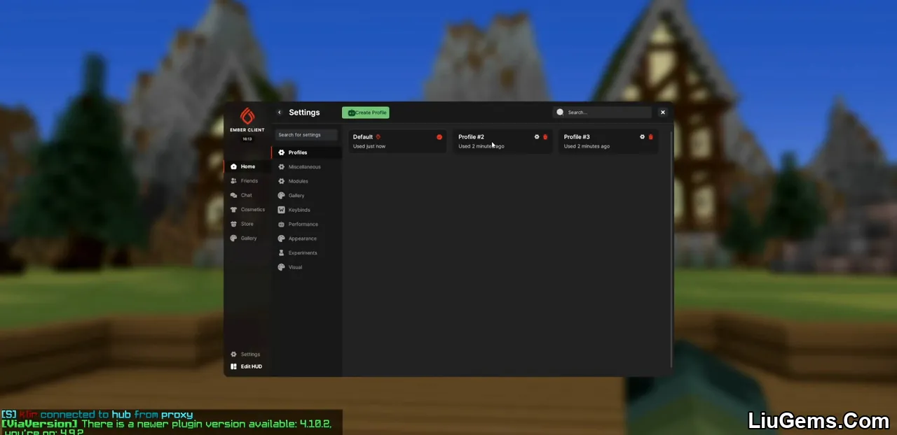 Ember Client Screenshots 7 Ember Client Screenshots 7