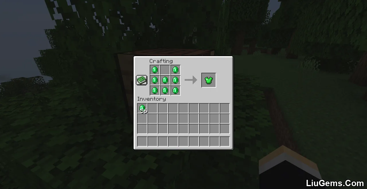 Emerald Equipment Mod Screenshot 02 Emerald Equipment Mod Screenshot 02