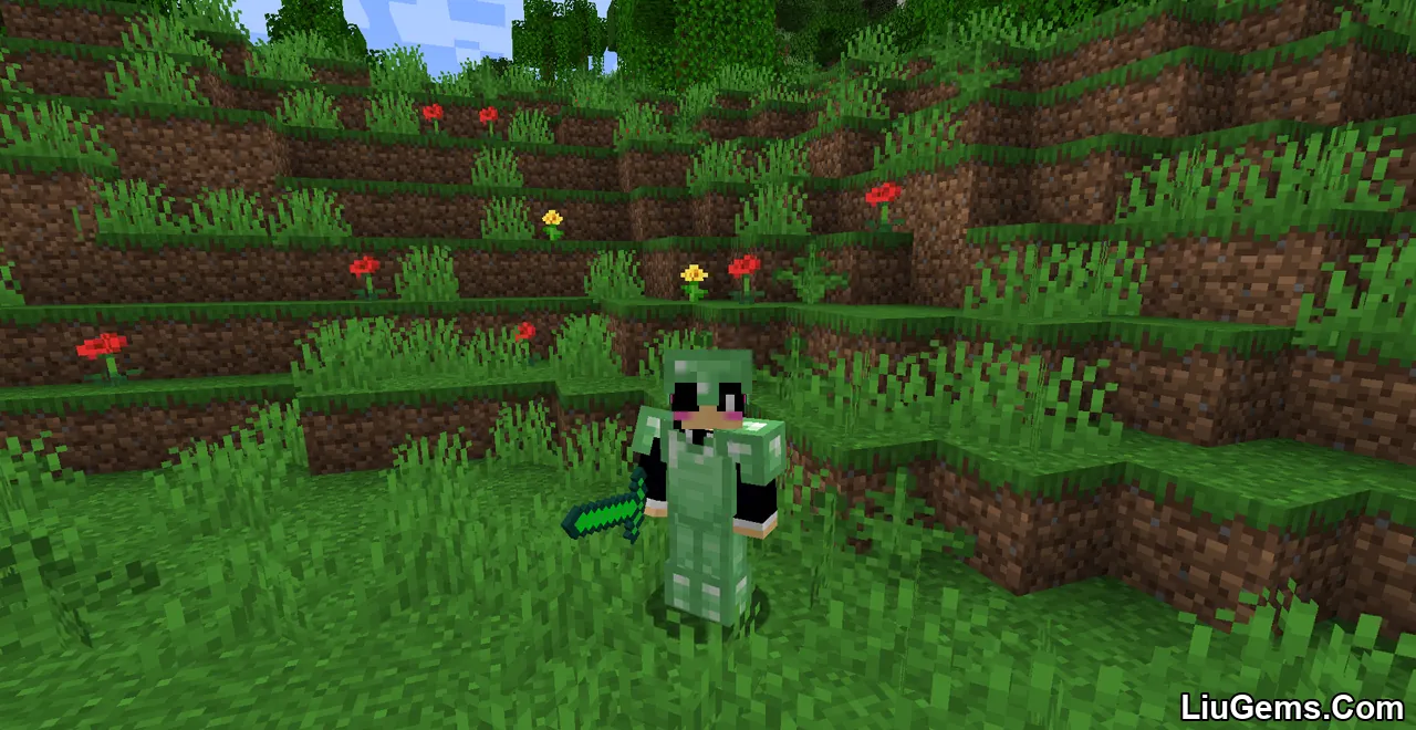 Emerald Equipment Mod Screenshot 03 Emerald Equipment Mod Screenshot 03