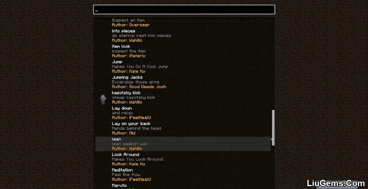 Emotecraft Mod Screenshots 3 Emotecraft Mod Screenshots 3