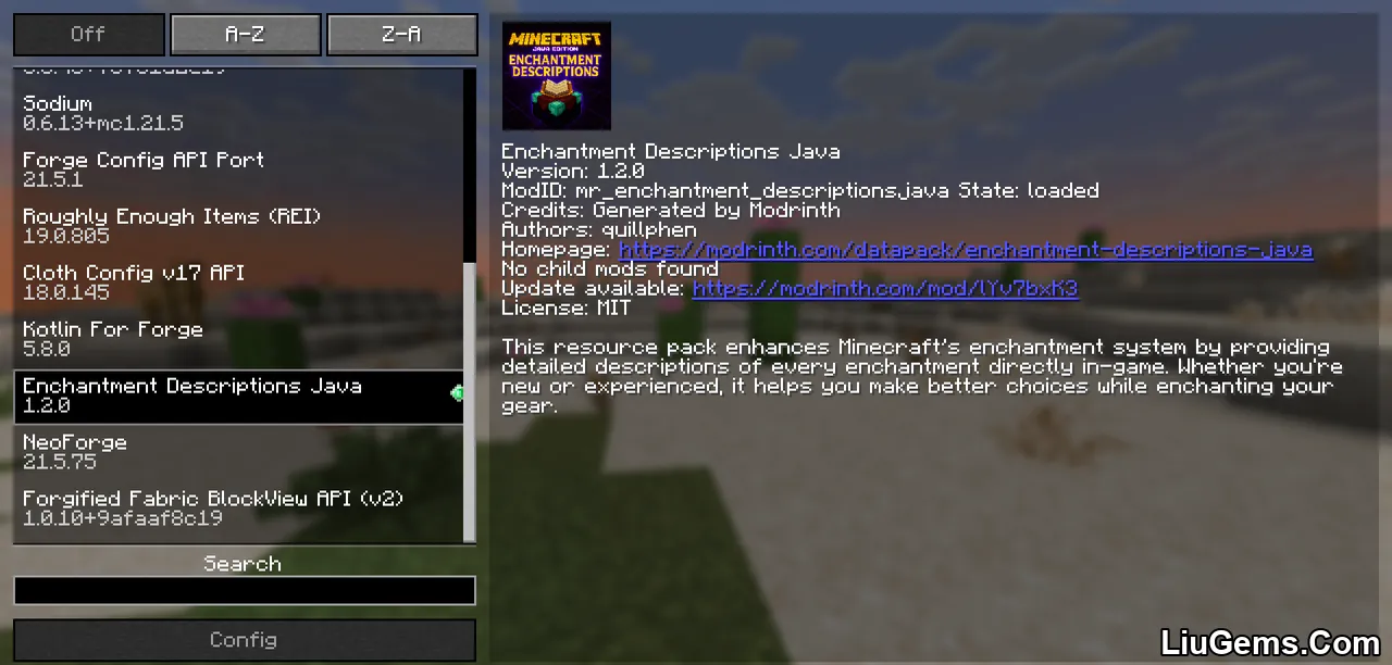Enchantment Description Mod Screenshots 1 Enchantment Description Mod Screenshots 1