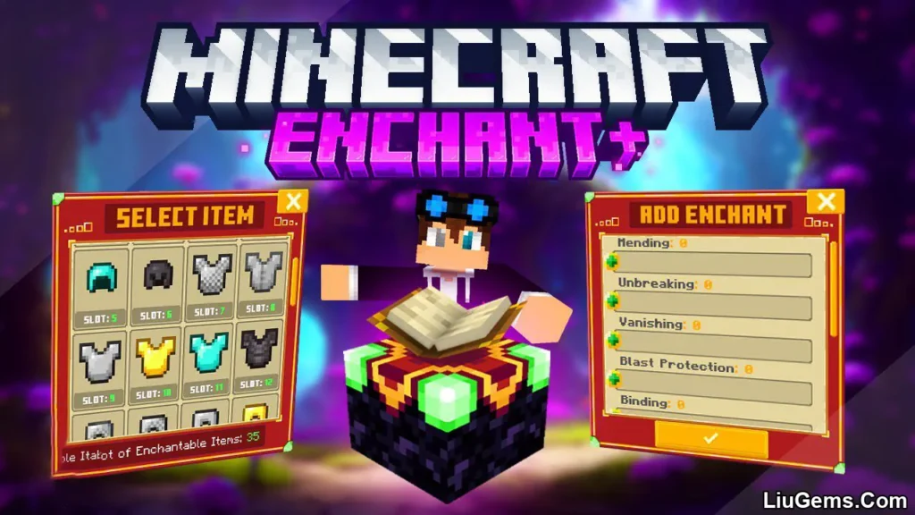 Enchants Addon Mcpe Thumbnail 1