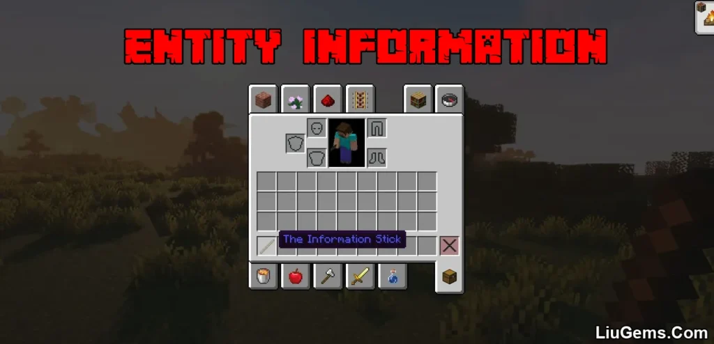 Entity Information Mod