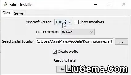 Fabric Loader Screenshots 1 Fabric Loader Screenshots 1
