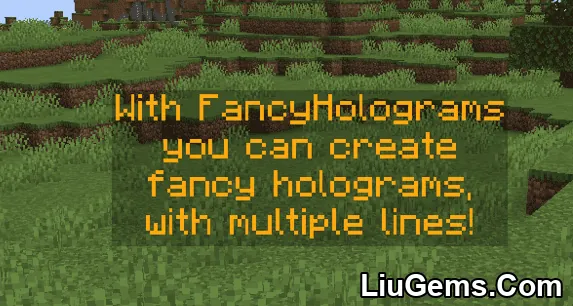 Fancy Holograms Plugin Screenshot 1 Fancy Holograms Plugin Screenshot 1