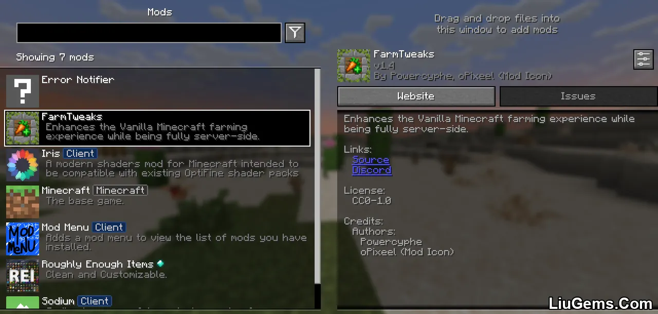 Farm Tweaks Mod Screenshots 1 Farm Tweaks Mod Screenshots 1