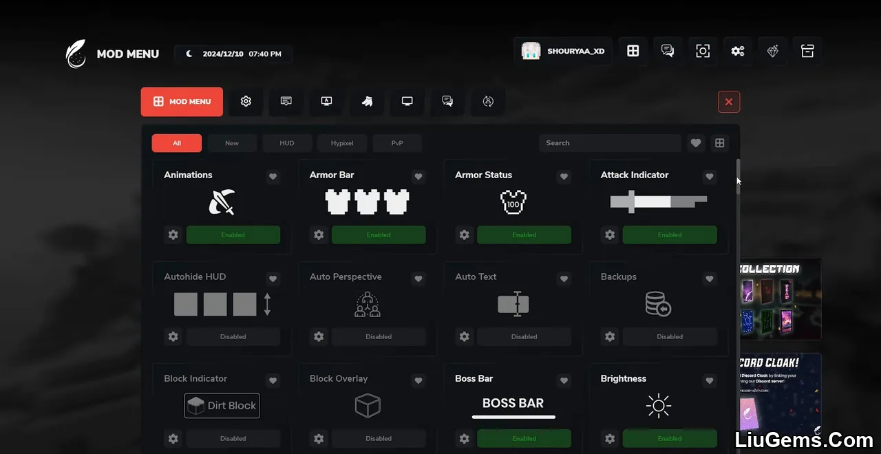 Feather Standalone Client Mod Screenshots 4 Feather Standalone Client Mod Screenshots 4